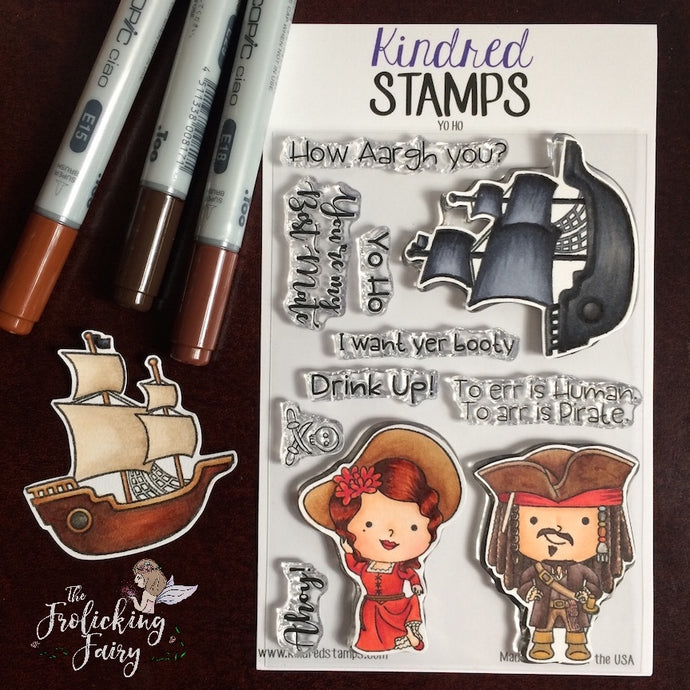 Kindred Stamps February Release - Yo Ho