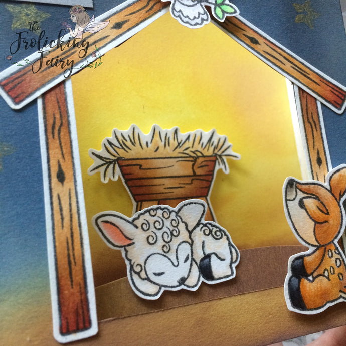 Tutorial: Shadowbox Nativity