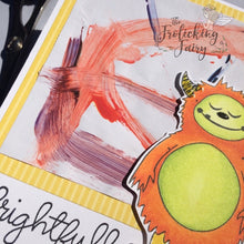 #thefrolickingfairy #fairyart #bobunny #mftstamps #kidart #painting #copiccoloring #nuvodrops #monster #frighfullyfun