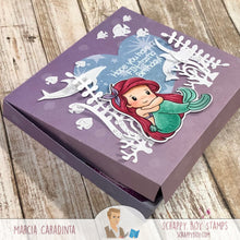 Mermaid Mini Pizza Treat Box for Birthday