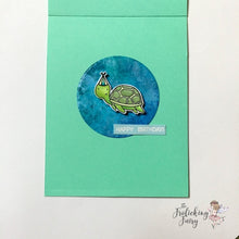 #thefrolickingfairy #studiokatia #mermaidforeachother #shellebration #merman #turtle #ocean #birthday #birthdaycard