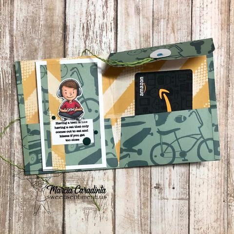 Teen Boy Gift Card Wallet